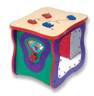 Toddler Oasis Island Play Cube - Kids Activity Climber & Playhouse for Indoor/Outdoor Fun - Perfect for Backyards, Daycares & Preschool Playrooms