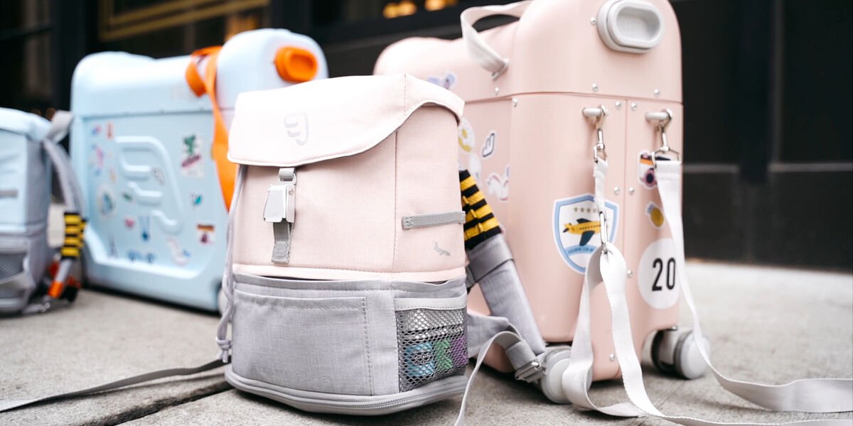 Jetkids by Stokke Crew Backpack - Lightweight Kids Travel Backpack for Airplane, School & Day Trips | Durable & Comfortable Children's Carry-On Bag