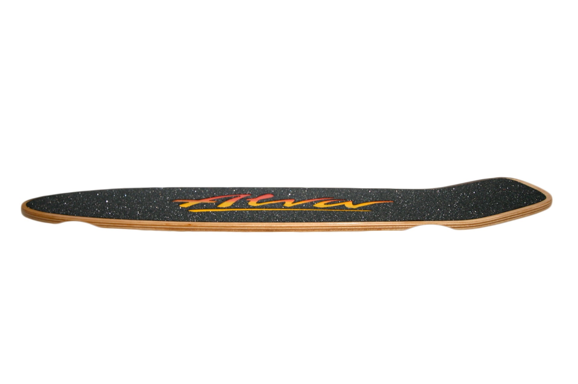 ALVA TRI LOGO Skateboard Deck - Professional 7-Ply Maple Wood Deck for Street & Park Skating - Perfect for Beginners & Advanced Skaters - Red