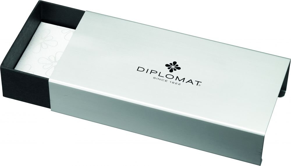 Premium Diplomat A Plus Rhomb Guilloche 0.7mm Mechanical Pencil - Elegant Lapis Black Finish | Smooth Writing for Office, School & Professional Use | Perfect Gift for Writers & Collectors