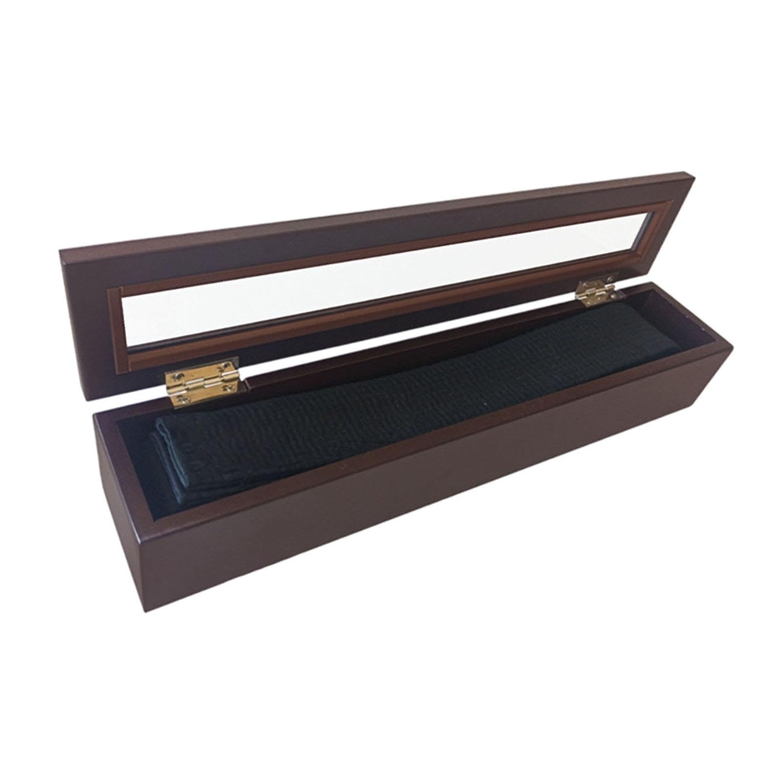 Premium Karate Belt Display Box - Wooden Taekwondo Belt Organizer for Adults - Martial Arts Belt Holder for Karate, Taekwondo, Judo & MMA - Perfect for Dojo, Gym & Home Decor