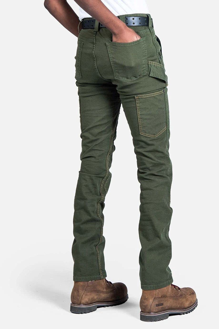 Dovetail Workwear Maven X Women's Cargo Pants - Slim Leg Fit with 10 Functional Pockets | Durable & Stylish Work Pants for Construction, Hiking & Outdoor Activities