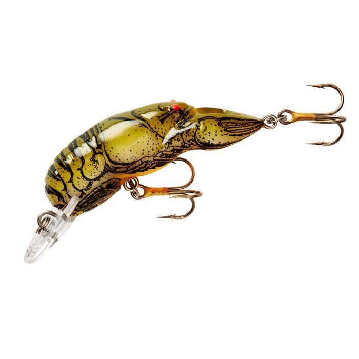 Rebel Middle Wee Crawfish Crankbaits - Best Fishing Lures for Bass, Trout & Walleye - Perfect for Freshwater & Saltwater Fishing Trips