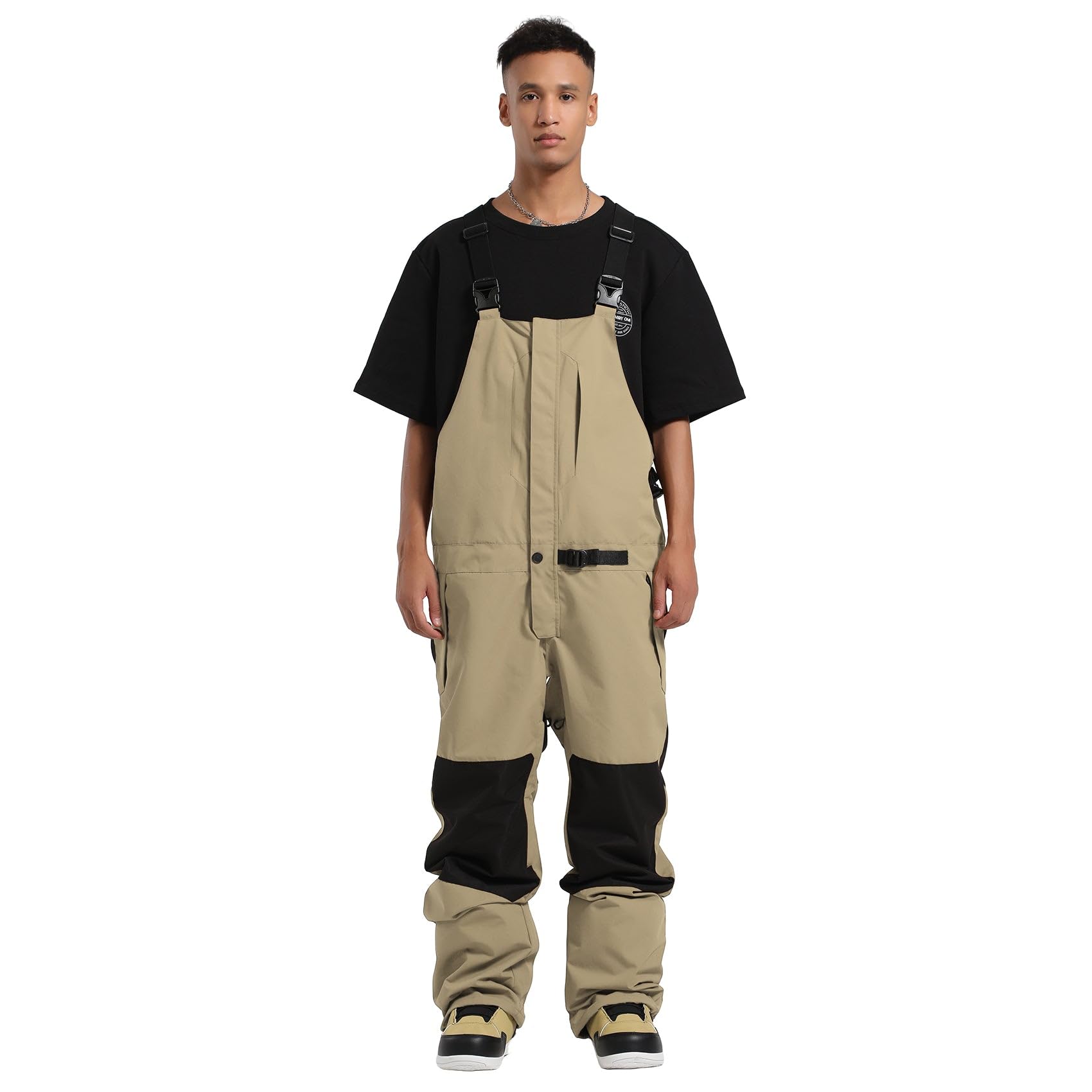Men's & Women's Insulated Waterproof Snowboard Bibs - Ski Pants with Breathable Overalls for Winter Sports & Outdoor Activities - Perfect for Snowboarding, Skiing, and Cold Weather Adventures