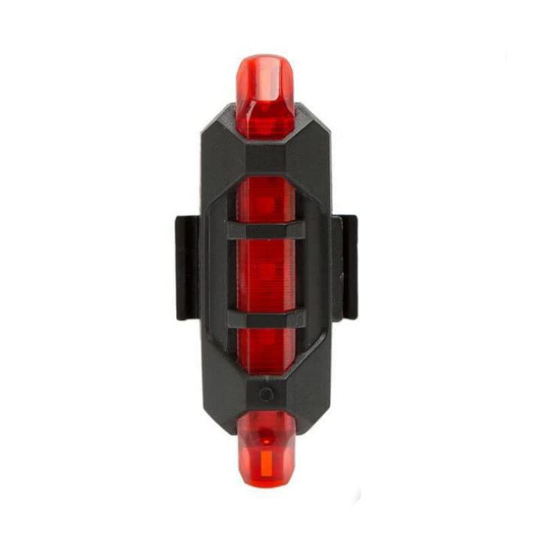 HXGUAI Mini Bike Brake Light - High Brightness LED Rear Bicycle Tail Light, Waterproof Cycling Safety Light with Mount for Night Riding (Red) - Perfect for Commuting, Mountain Biking & Road Cycling Safety