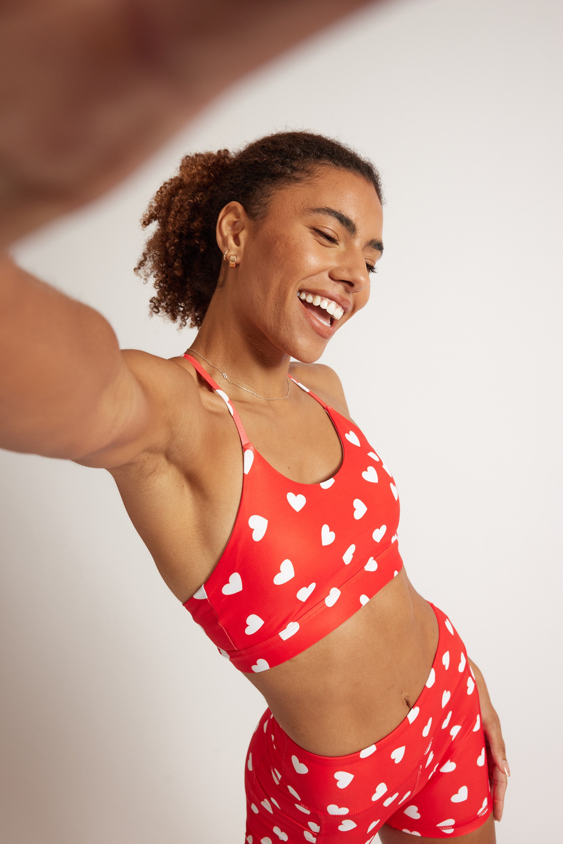 Hearts Staple Bra - Comfortable Lace Bralette for Women | Perfect for Everyday Wear, Yoga & Lounge