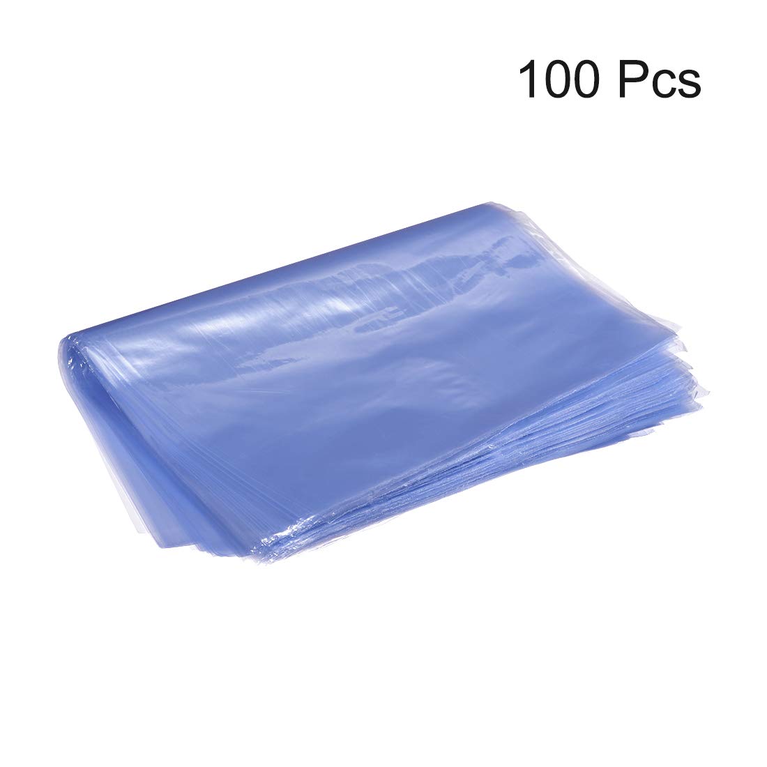 uxcell PVC Heat Shrink Bags 12x9 inch - 100pcs Shrinkable Wrapping Packaging for Industrial Use | Perfect for Food Packaging, Crafts & Electronics Protection
