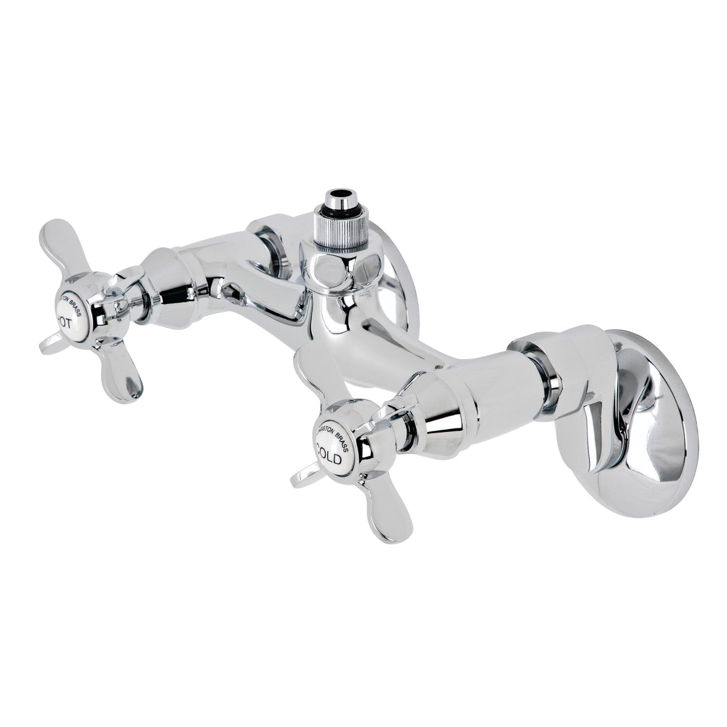Essex Wall Mount Tub Filler Faucet with Riser Adapter - Premium Bathroom Fixture for Modern Showers & Bathtubs | Perfect for Spa-Like Bathing Experience