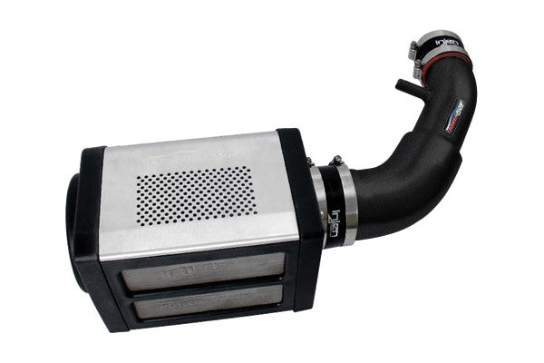 2007-2011 Jeep Wrangler 3.8L PowerFlow Cold Air Intake System - Wrinkle Black Finish - Improve Engine Performance & Fuel Efficiency for Off-Road Adventures