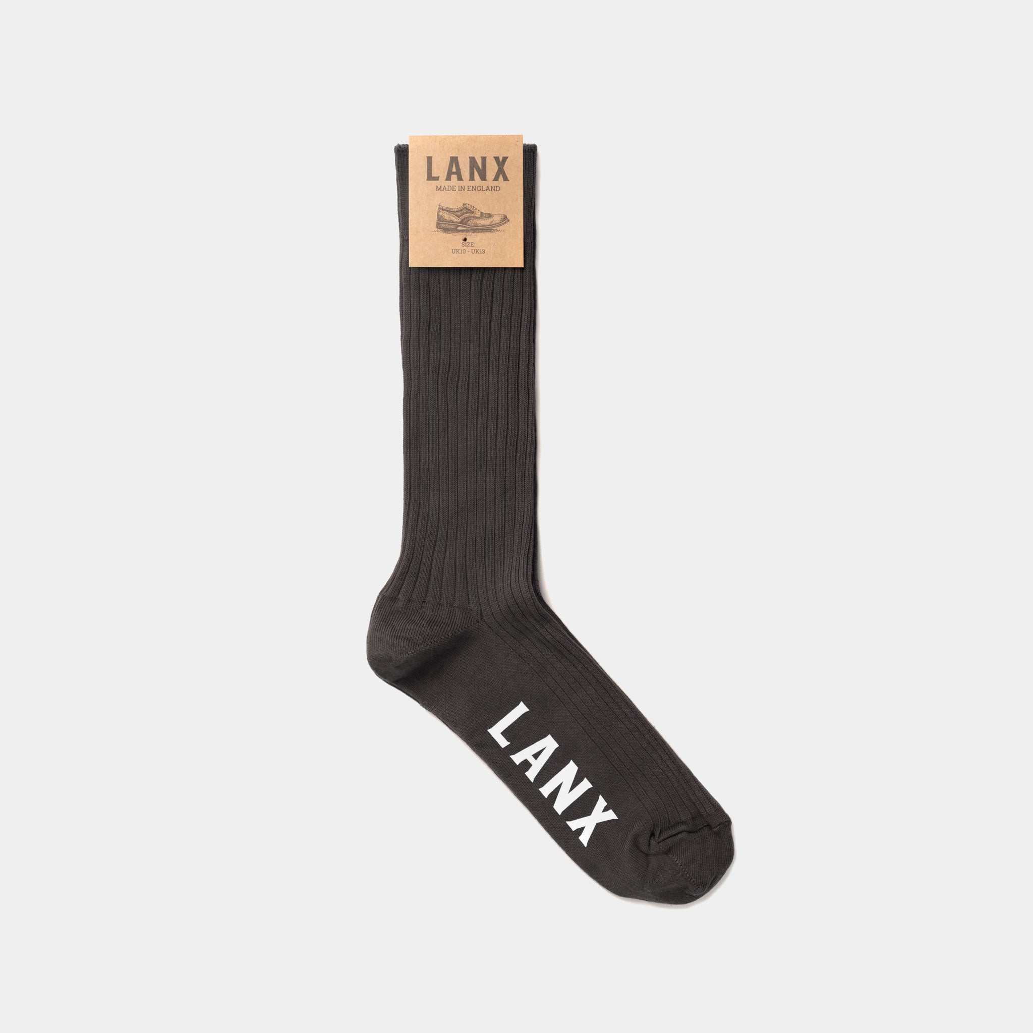 Graphite Dress Socks for Men - Comfortable & Breathable Formal Socks for Business, Office & Wedding Occasions