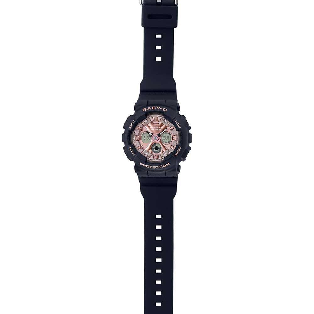 CASIO BABY-G BA-130-1A4DR Digital Sports Watch for Women - Shock Resistant, Water Resistant, LED Light - Perfect for Running, Swimming & Outdoor Activities