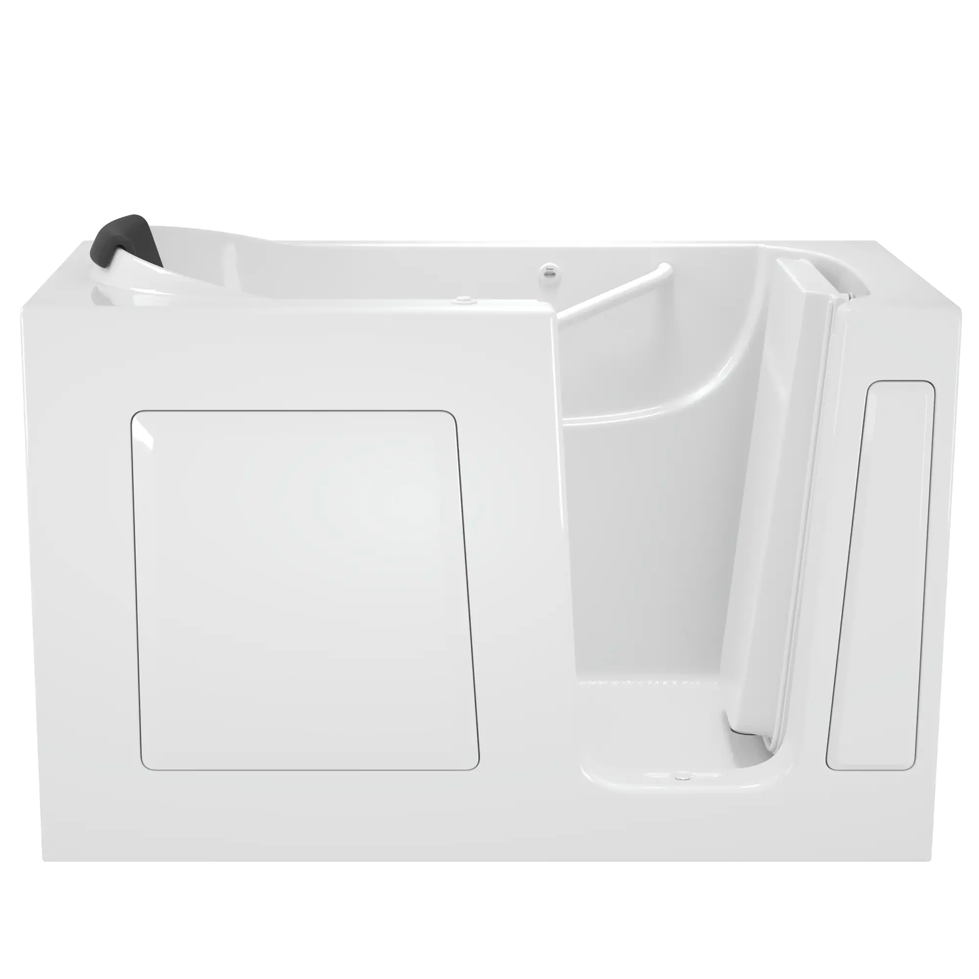 Premium 30 x 60 Inch Gelcoat Walk-In Bathtub with Whirlpool System - Right Hand Drain - Ideal for Elderly & Mobility Support, Spa-Like Relaxation at Home