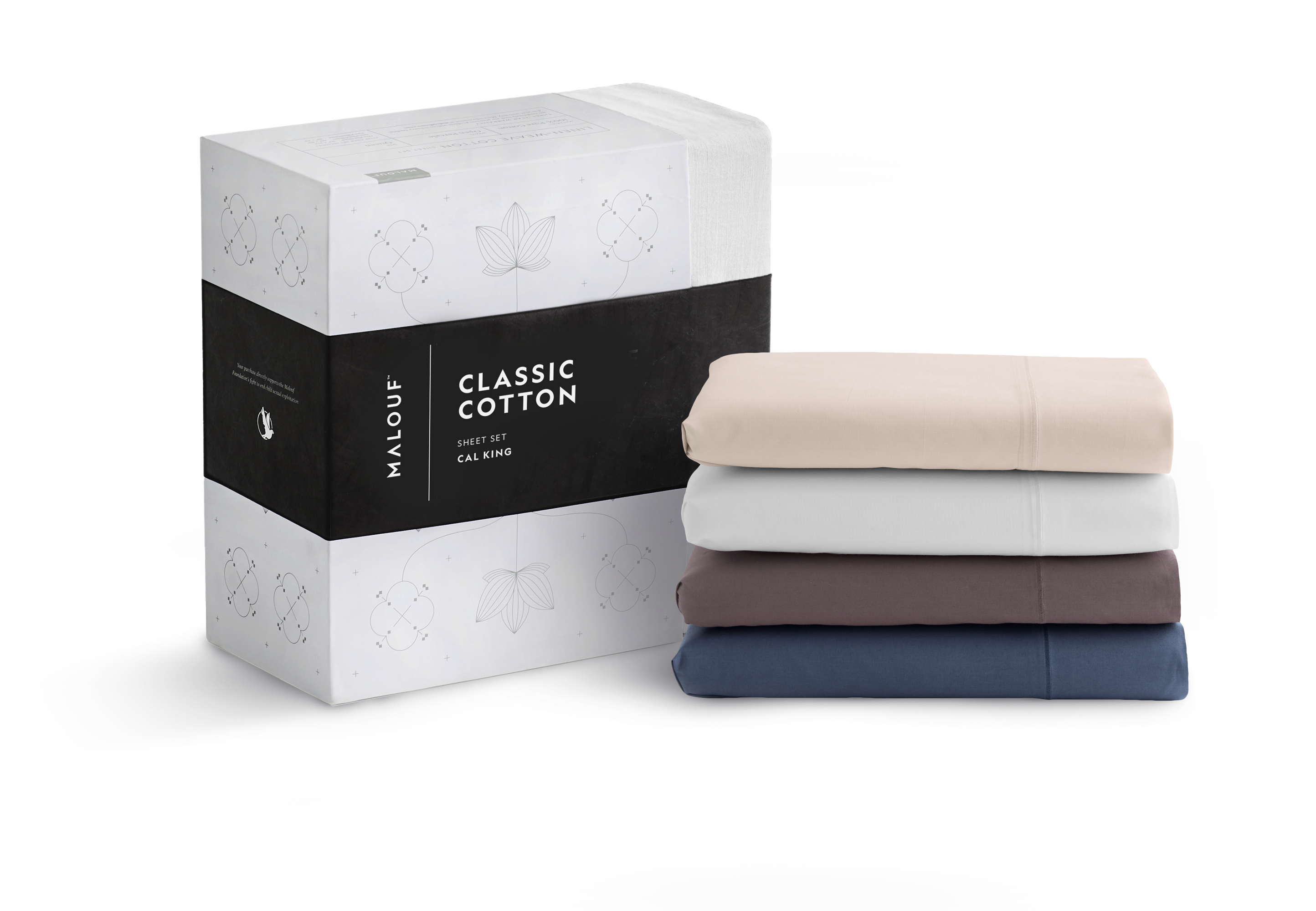 Premium 100% Cotton Sheet Set - Soft & Breathable Bed Sheets for Ultimate Comfort - Perfect for Home, Hotel, and Guest Room Use