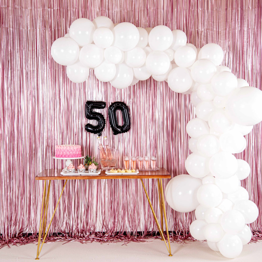 Balloonify Black Mylar Number 5 Balloon - 16 Inch - 1 Count Box - Perfect for Birthday Parties, Anniversaries & Celebrations