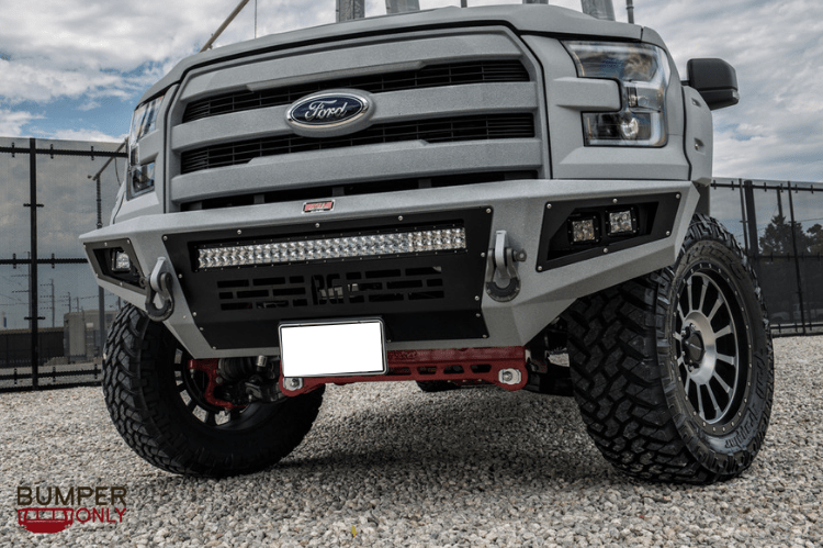 Bodyguard GAF15AN1B Front Bumper with Light Bar Cutout for 2015-2017 Ford F150 | Off-Road & Truck Accessories | Perfect for Trail Riding & Custom Builds