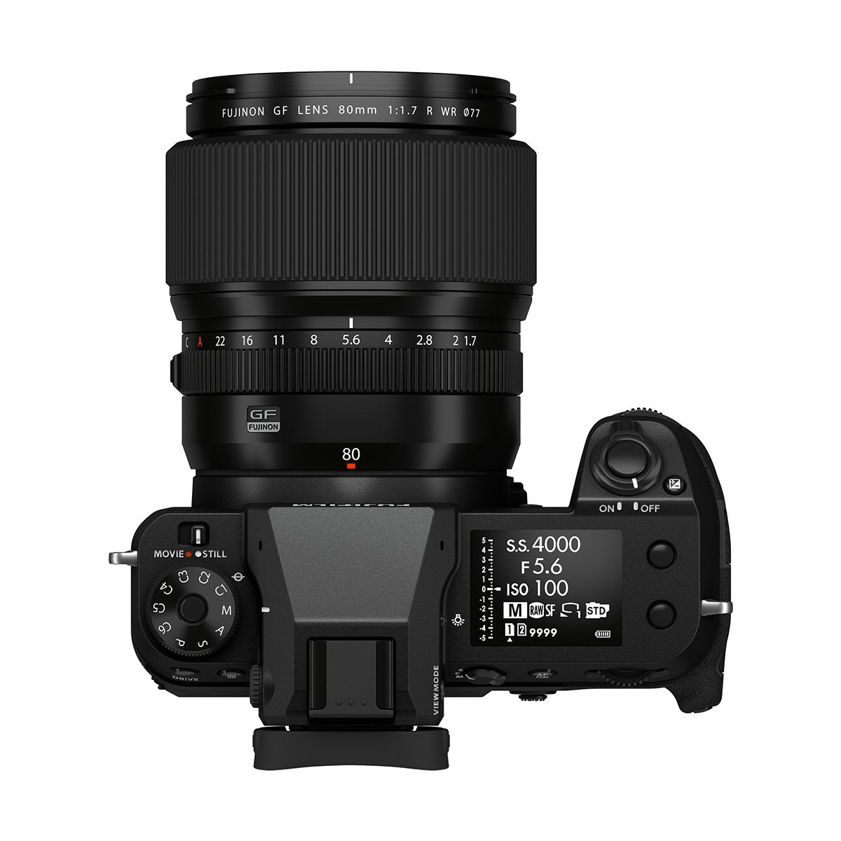 Fujifilm GF 80mm f/1.7 R WR Lens - Medium Format Prime Portrait Lens for Fujifilm GFX Cameras | Open Box Condition | Perfect for Studio Photography, Wedding Shoots & Low Light Performance