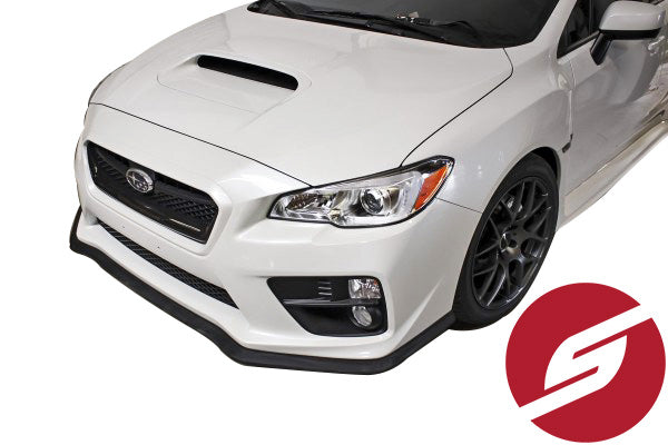 2015-2017 Subaru WRX & WRX STI Front Bumper Lip Splitter Spoiler - KB23001 | Carbon Fiber Style | Aggressive Look | Track & Street Performance Upgrade