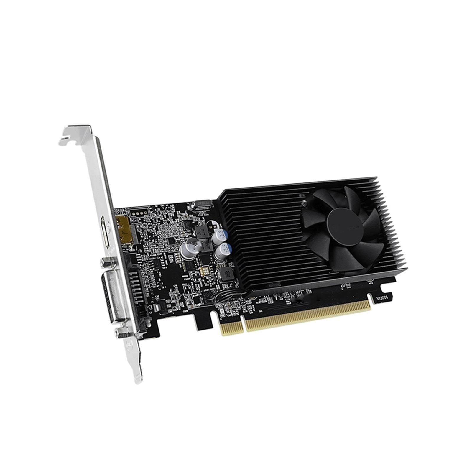 Dual Fan Cooling System for Gigabyte GT 1030 2GB & NVIDIA GeForce GT1030 2GB Low Profile Video Cards - Mini GPU Computer Gaming Graphics Card for Enhanced Performance in Gaming, Streaming, and Workstations