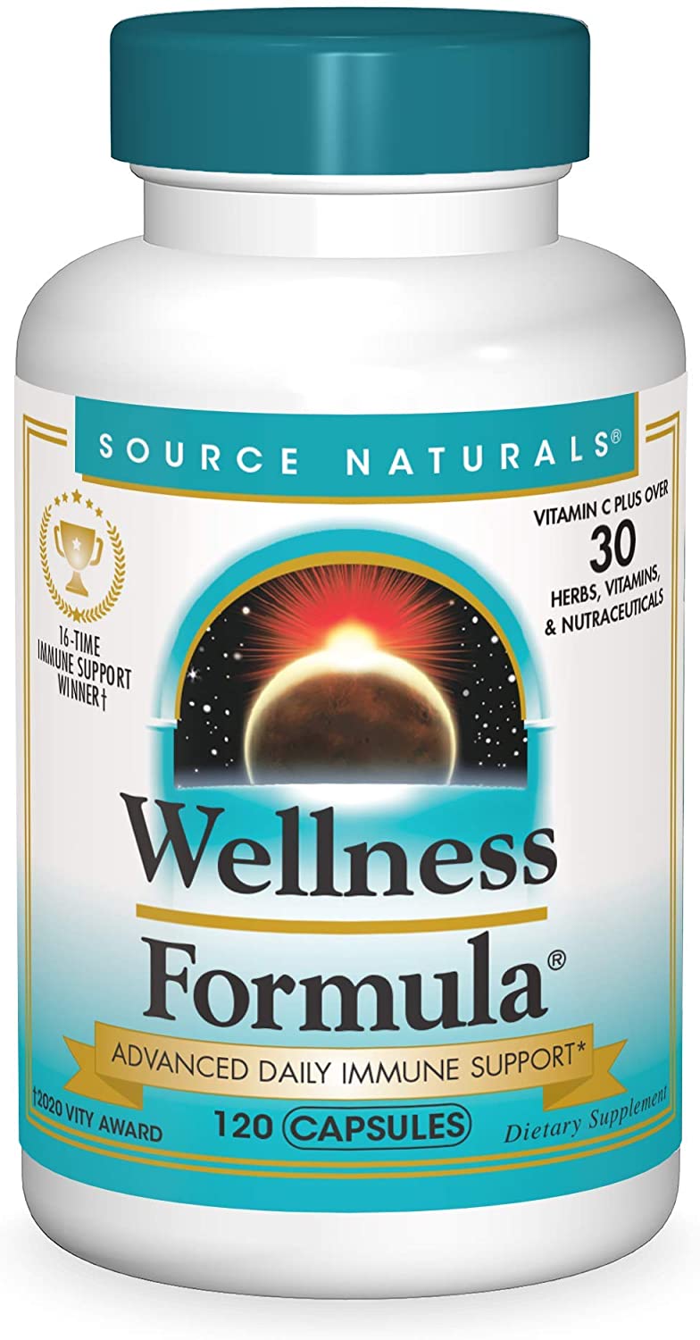 Buy Wellness Formula 120 Capsules - Immune Support Supplement for Adults | Boost Immunity & Wellness | Perfect for Cold & Flu Season, Travel, and Daily Health Maintenance