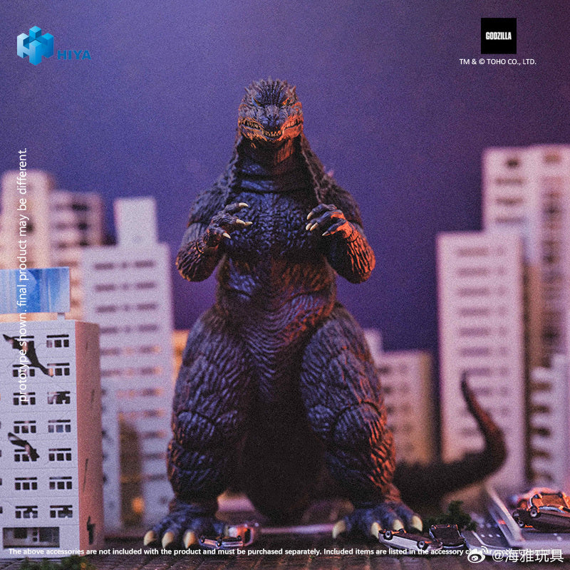 HIYA 7-Inch Godzilla vs Mechagodzilla 2002 Action Figure - Highly Detailed Collectible Toy for Anime & Movie Fans | Perfect for Display, Gifts & Godzilla Collections