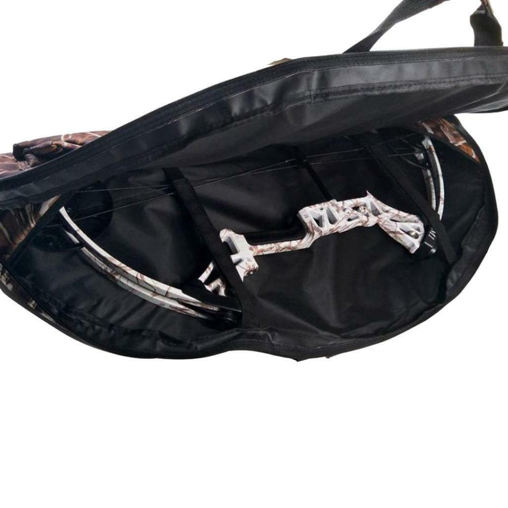 115cm Portable Compound Bow Case with Arrow Holder - Durable Archery Carry Bag for Hunting, Target Practice & Outdoor Sports