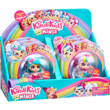 Kindikids Minis Series 1 Mini Dolls Collection - Cute Miniature Dolls for Kids, Perfect for Playtime, Collecting & Gift Giving
