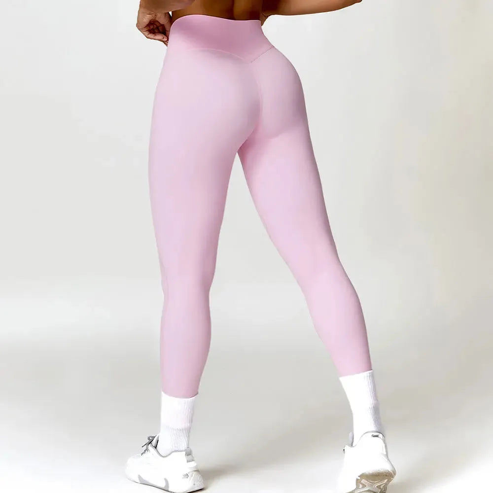 Seamless High Waist Yoga Pants for Women - Butt Lifting Gym Leggings with Scrunch Design for Running, Workout & Fitness | Perfect for Yoga, Pilates & Lounge Wear