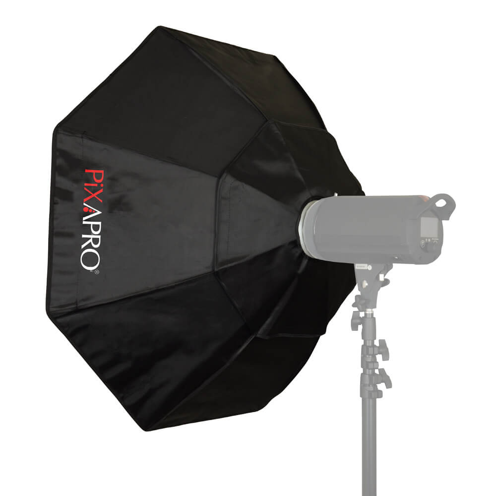 4ft Octagonal Softbox with 5cm Grid - Professional Photography Lighting Diffuser for Studio Portraits, Product Shoots & YouTube Videos