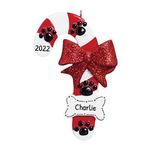 Dog Candy Cane