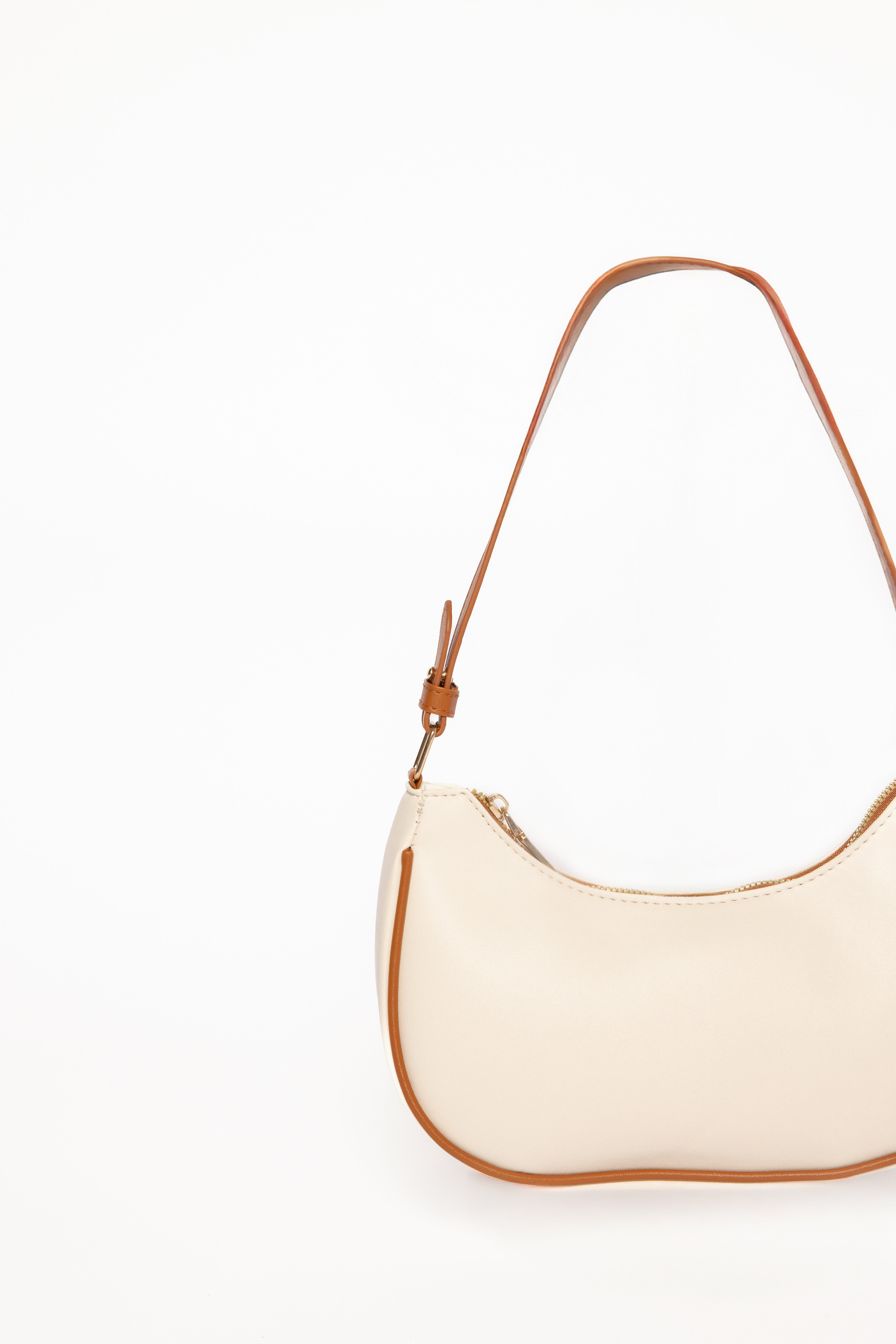 Alessandra White Leather Handbag for Women - Stylish Shoulder Bag for Work, Travel & Everyday Use