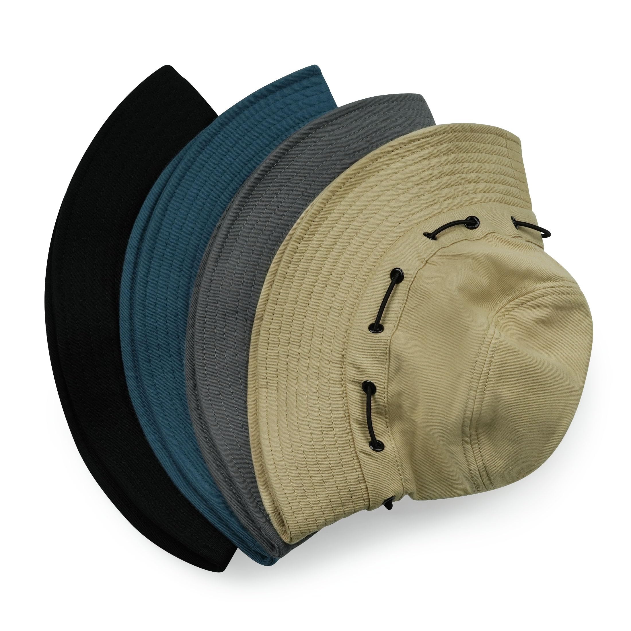 Clakllie UPF 50+ Sun Hats for Women & Men - UV Protection Boonie Hats for Summer, Safari, Jungle, Fishing, Beach & Camping - Wide Brim Outdoor Sun Protection Hat for Hiking, Gardening, Travel and Outdoor Activities