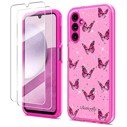 Pink Glitter Butterly