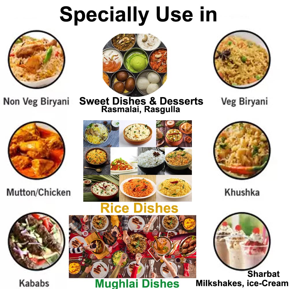 Dr. Axez Mughlai Biryani Attar Essence - 30ml Premium Food Flavoring for Authentic Indian Rice Dishes, Pulao, Mutton & Chicken Biryani - Perfect for Home Cooking, Restaurant Meals and Special Occasions
