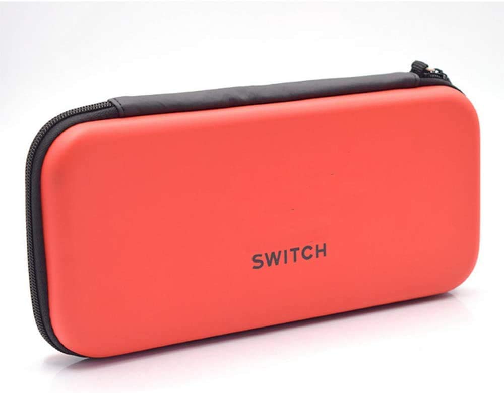 Durable Hard Shell Protective Case for Nintendo Switch NS Console - Shockproof & Scratch-Resistant Cover Box (Red) - Perfect for Travel, Storage & Gaming Protection