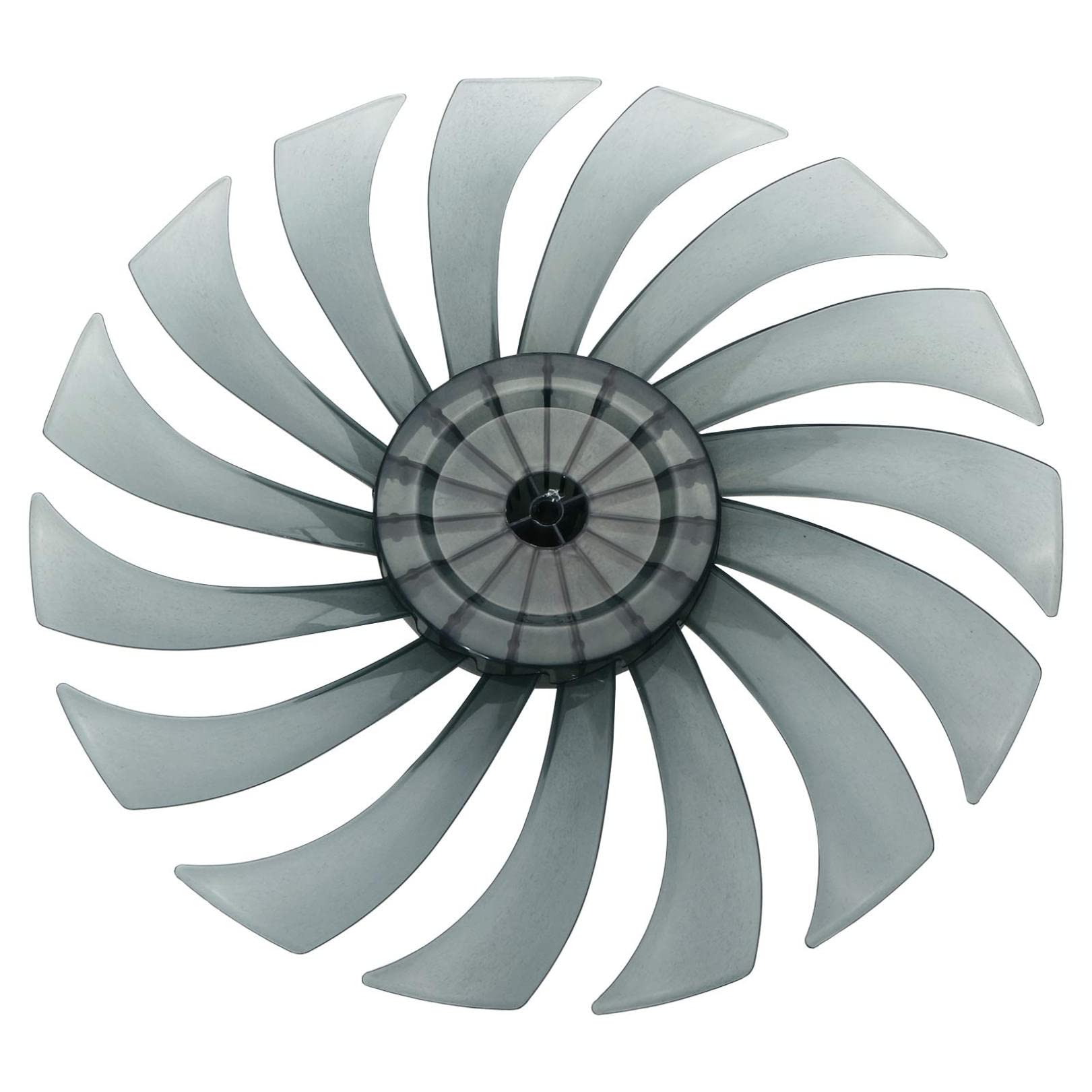 FEESHOW Replacement Fan Blades for Pedestal, Stand & Table Fans - Type C Black (Universal Size) | Perfect for Home, Office & Outdoor Cooling