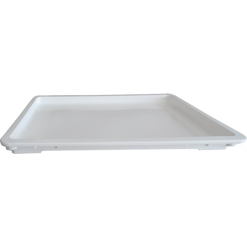 Cambro 6-Pack White Polypropylene Dough Box Lids (DBC1826P-148) - Perfect for Commercial Bakeries & Food Storage