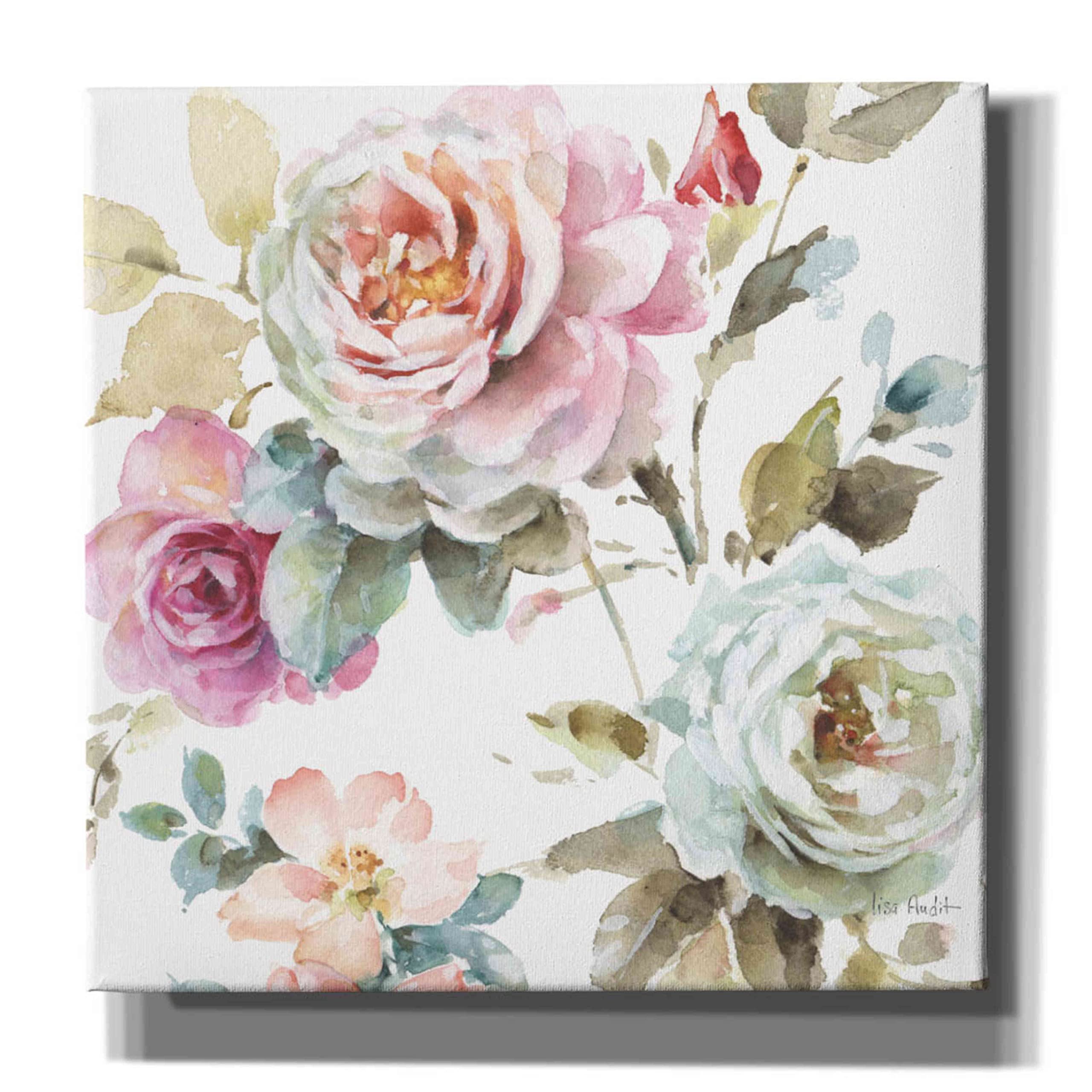 Beautiful Romance V Graffiti Canvas Wall Art by Lisa Audit - 12