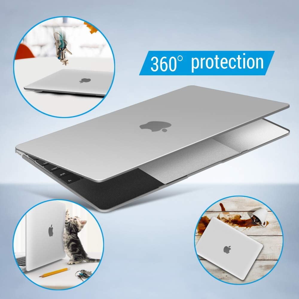 IBENZER Hard Shell Case for MacBook 12 Inch A1534 (2015-2020 Models) - Frost Clear Protective Cover for Retina Display | Slim Fit, Scratch Resistant | Perfect for Work, Travel & School Use