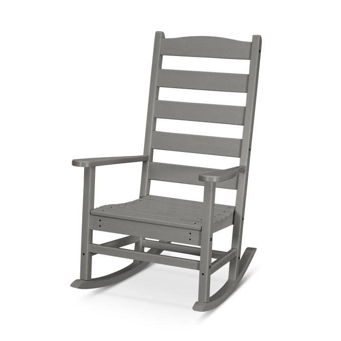 POLYWOOD Shaker Porch Rocking Chair - Outdoor Patio Rocker with Weather-Resistant HDPE - Perfect for Porch, Deck, Garden & Backyard Relaxation