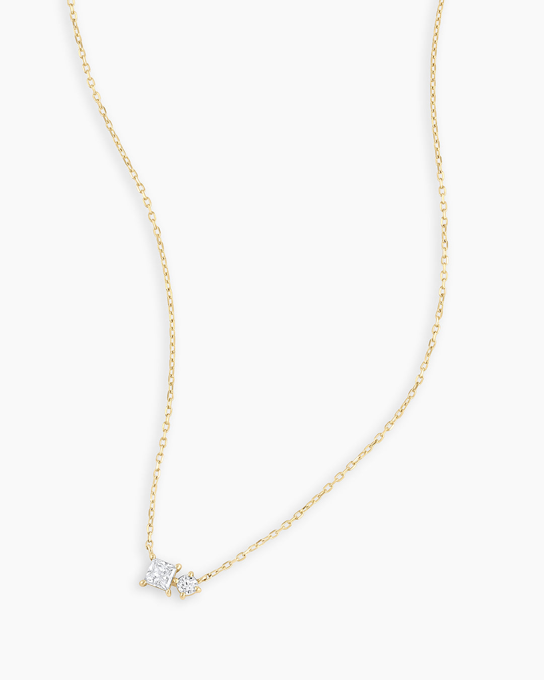 Exquisite Diamond & White Sapphire Pendant Necklace for Women - Elegant Jewelry Gift for Anniversary, Wedding & Special Occasions