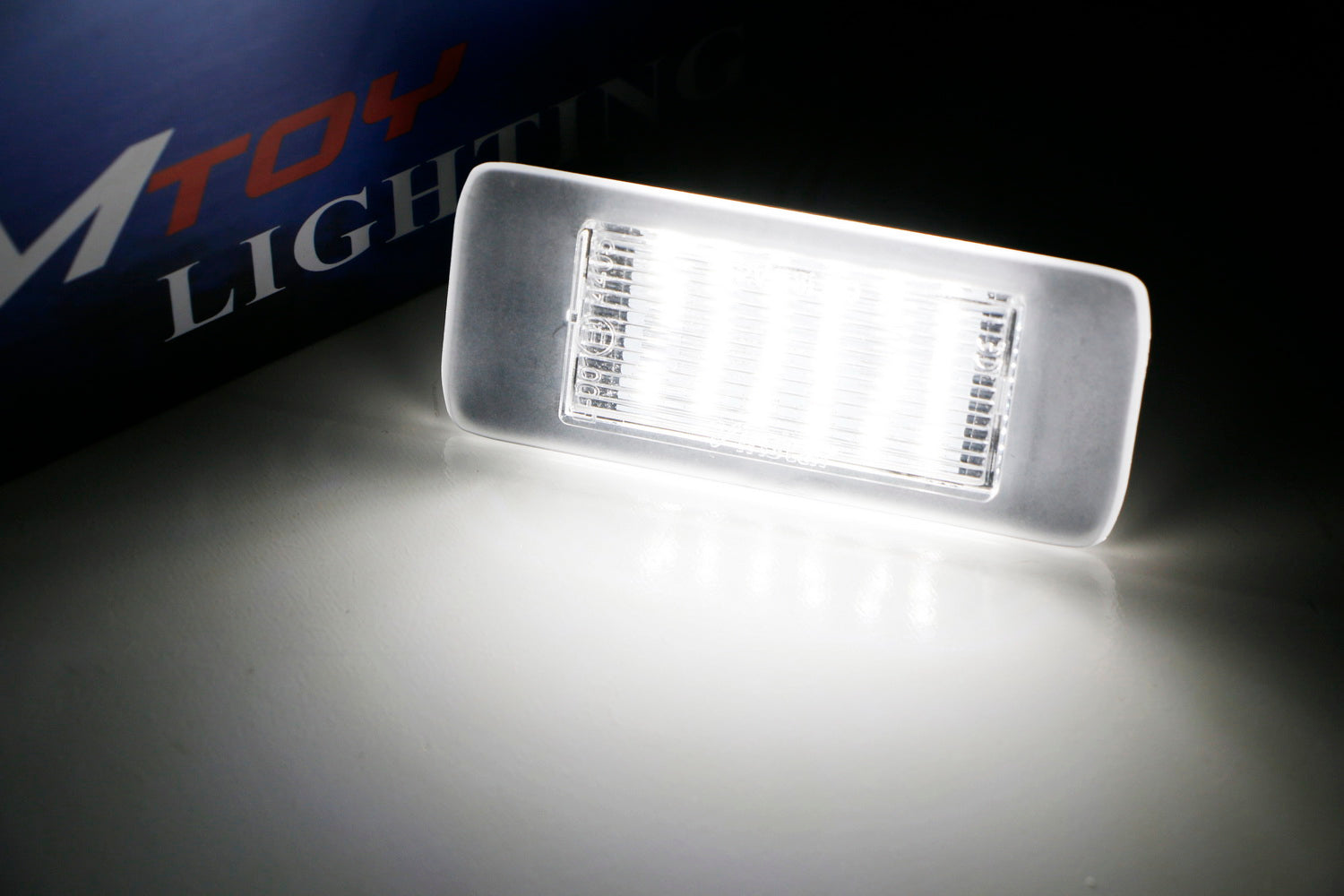 Exact Fit LED License Plate Light Assembly for Chevy Suburban, Escalade, Yukon, Malibu - Bright & Durable Replacement - Perfect for Night Driving & Enhanced Safety