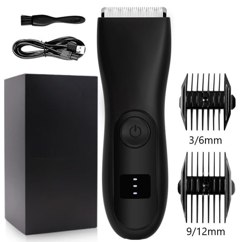 MAYiT Professional Hair Clippers for Men & Women - Body Hair Trimmer, Bikini & Groin Shaver, Pubic Hair Removal Groomer for Sensitive Areas - Perfect for Personal Grooming, Travel & Home Use