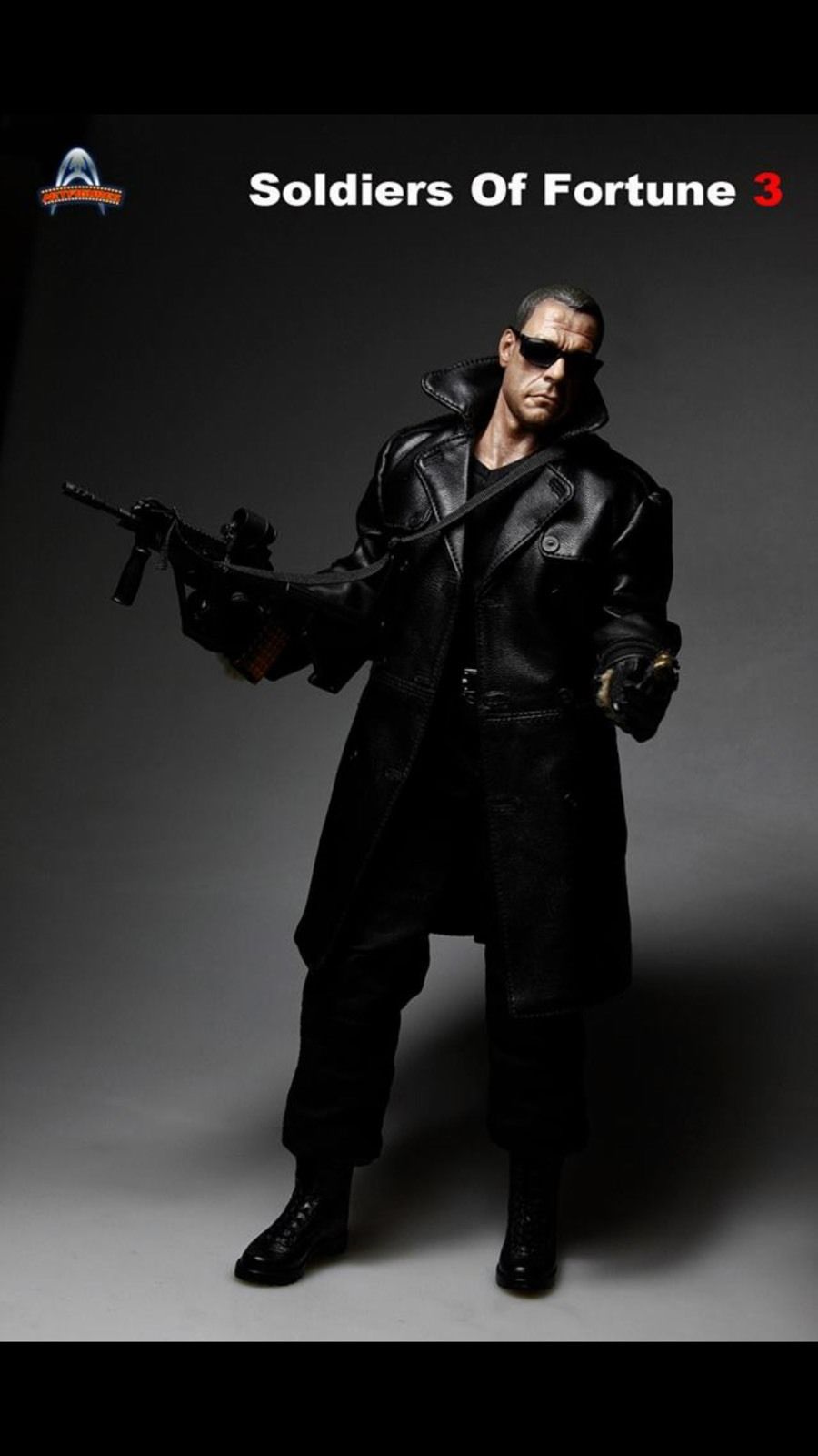 1/6 Scale Jean Claude Van Damme (Jean Vilain) Expendables 2 Action Figure - Soldiers of Fortune 3 Collectible Art Figure for Movie Fans & Display - Perfect for Collectors, Gifts, and Home Decor