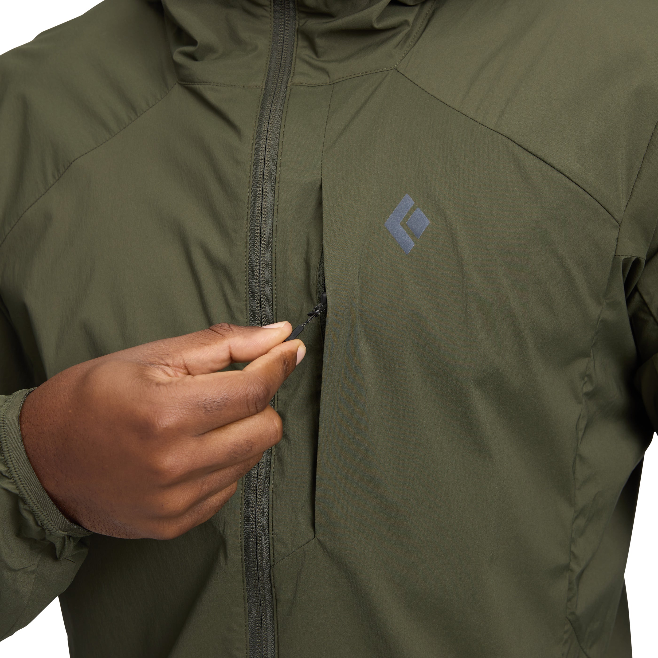 Men's Alpine Start Hoody - Lightweight Waterproof Hiking Jacket for Outdoor Adventures - Perfect for Camping, Climbing & Trail Running