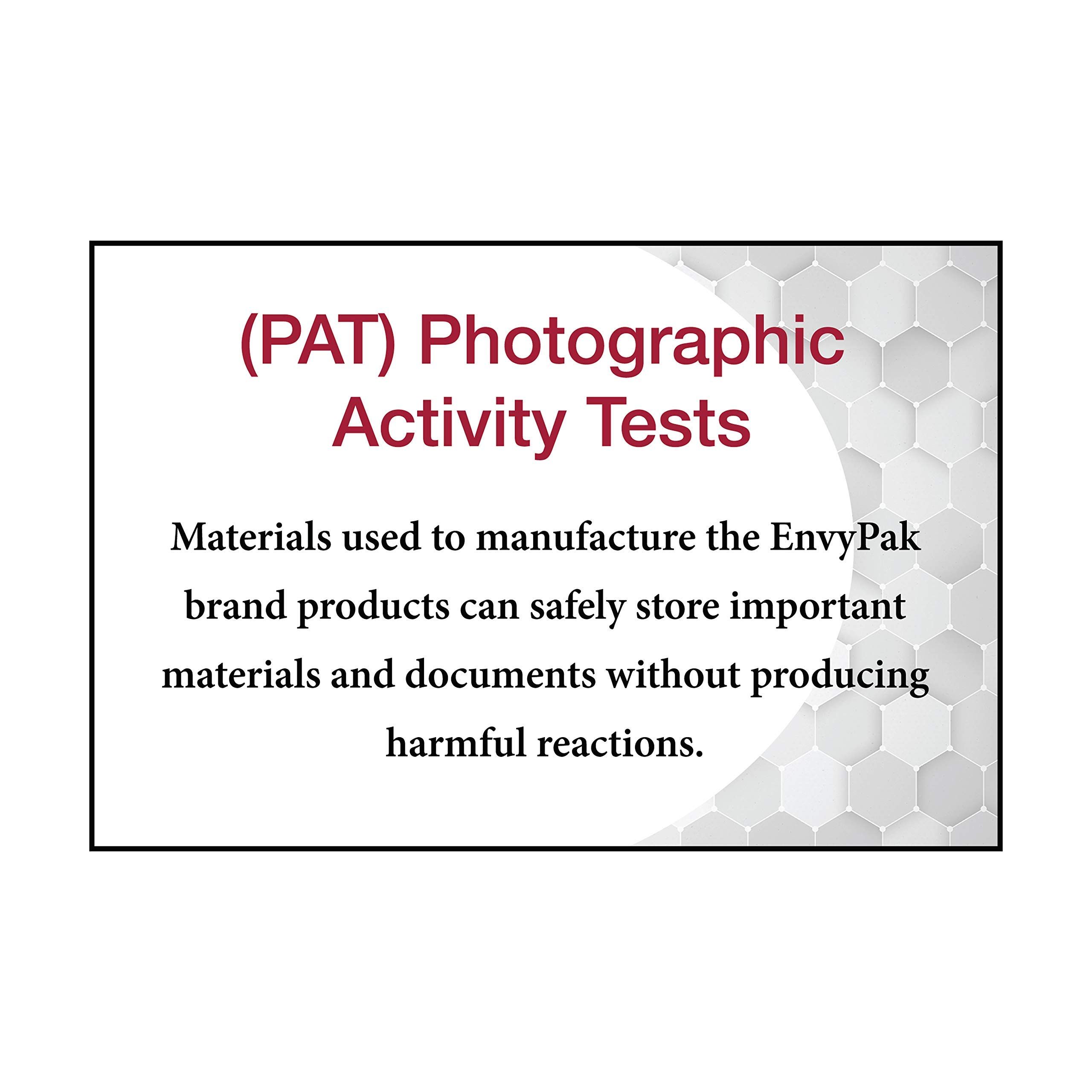 EnvyPak Branded Horizontal Catalog Envelope with Permanent Tape - Clear Plastic Mailing Envelope - USPS Approved Shipping Materials for Documents, Photos & Business Mail