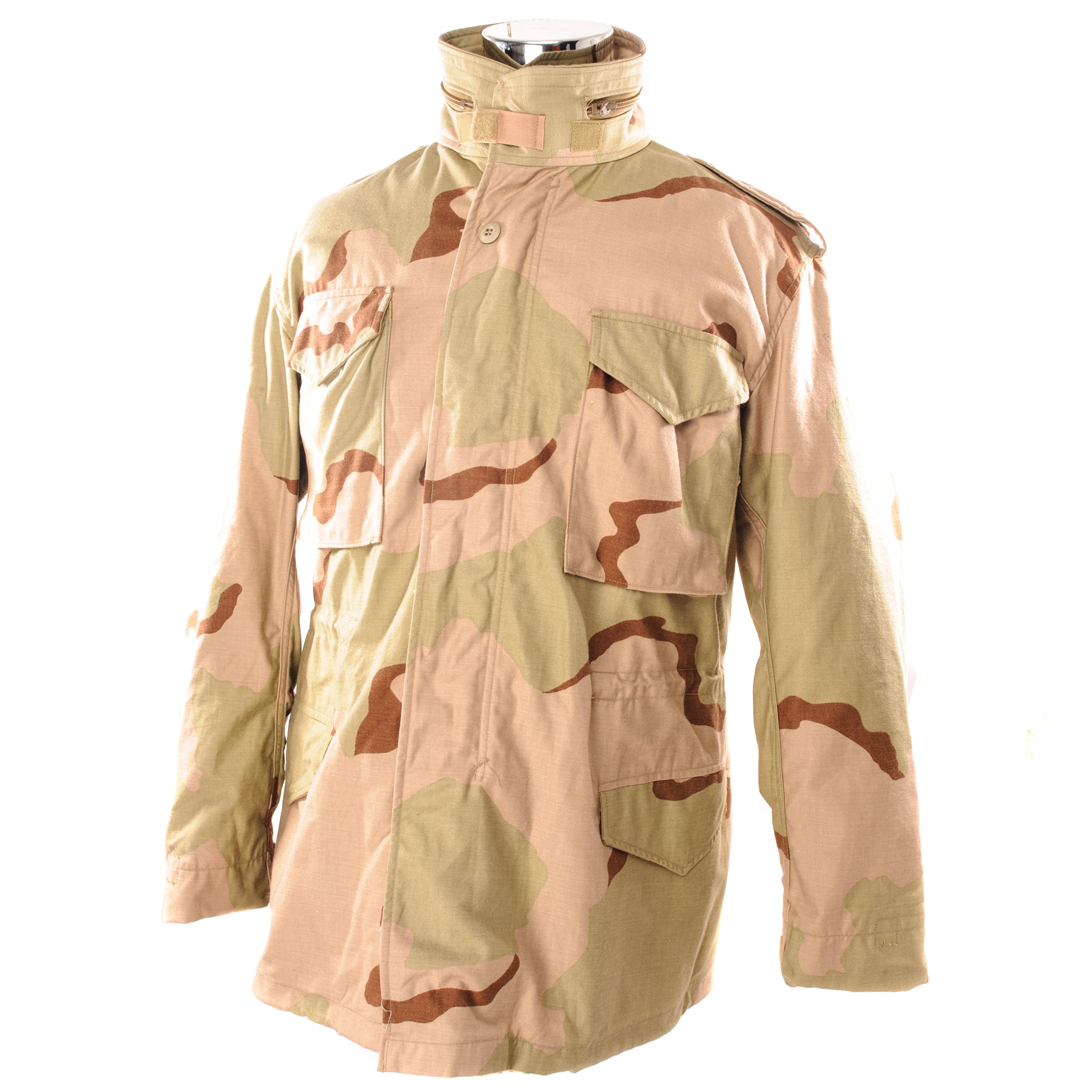 Vintage US Army M-1965 M65 Field Jacket - Operation Desert Storm 1991 - Size Medium Regular - Deadstock - Military Outerwear for Outdoor & Casual Wear
