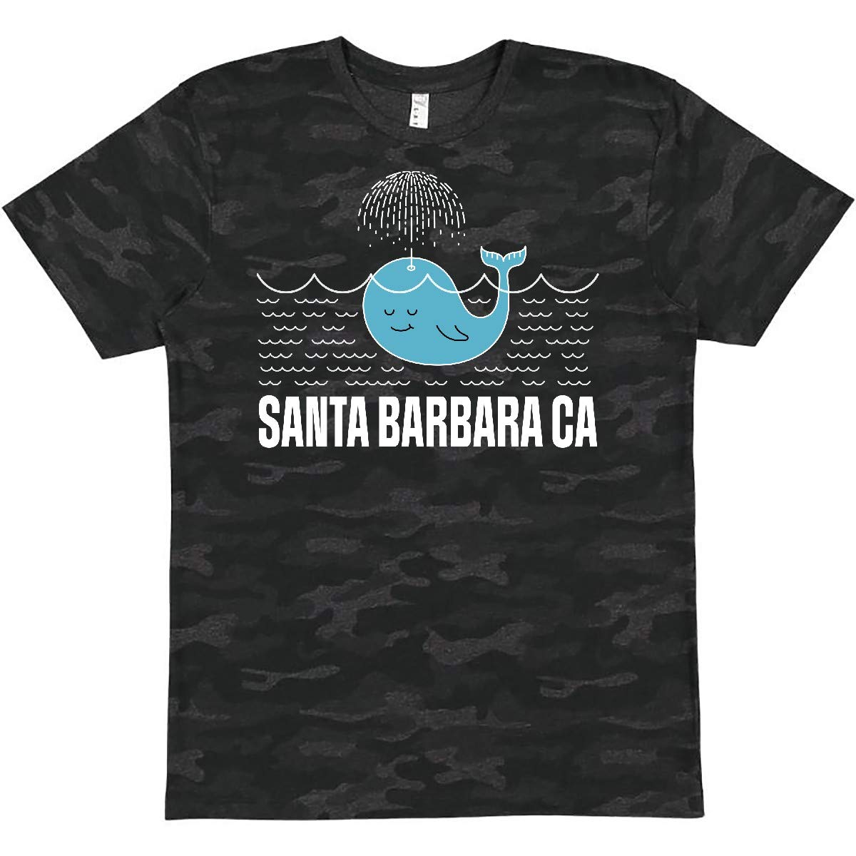 Inktastic Santa Barbara California Beach Vacation T-Shirt - Comfortable Graphic Tee for Men & Women - Perfect for Summer Travel, Coastal Getaways & Beach Trips