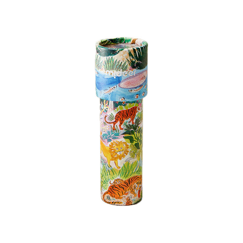 Colorful Kaleidoscope Prism Toy for Kids - Creative Light Refraction Science Experiment | Perfect for Jungle Themed Parties & Sensory Play