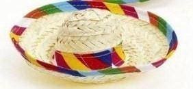 Straw Dog Sombrero Hat - Wide Brim Mexican Hat for Men & Women - Breathable & Lightweight Summer Sun Hat - Perfect for Beach, Party, and Costume Events