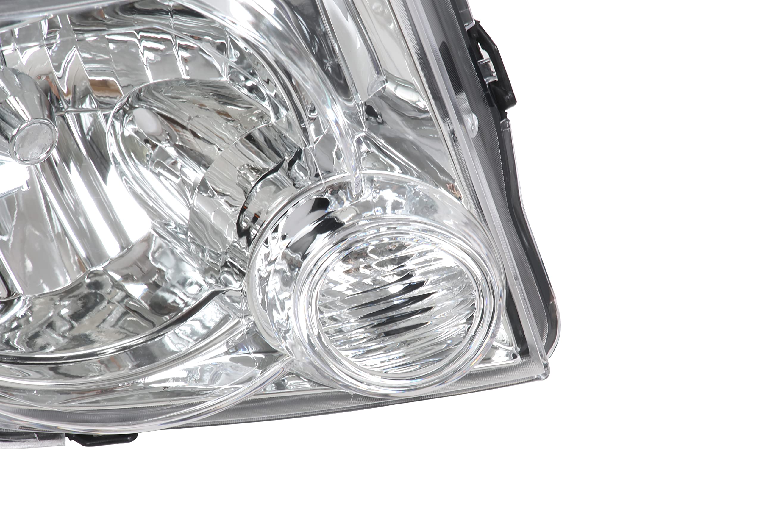 JX Racing Headlights for 2008-2012 Ford Escape - Chrome Amber Pair (RH+LH) - Off-Road & Night Driving